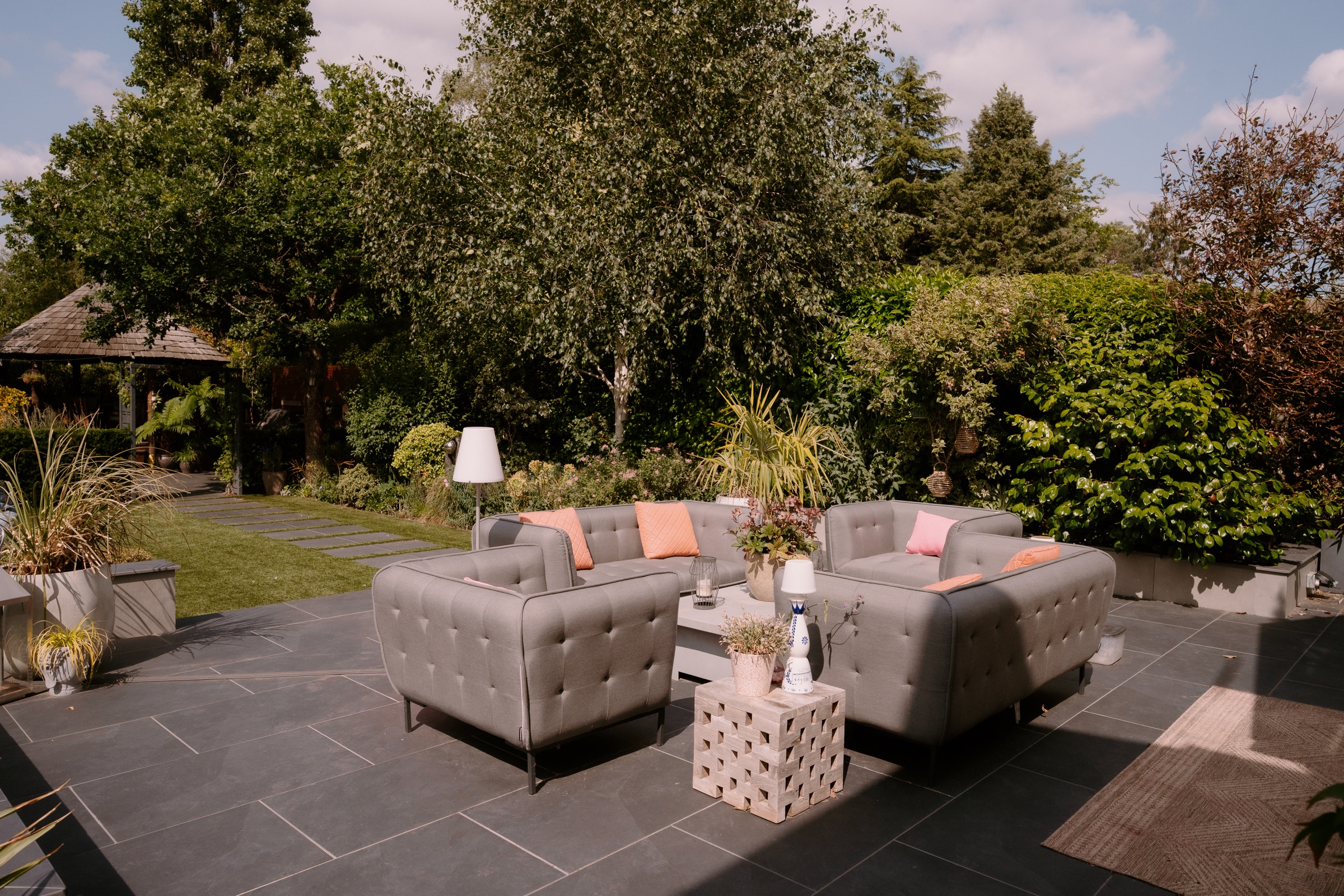 The terrace at Myrtleberry